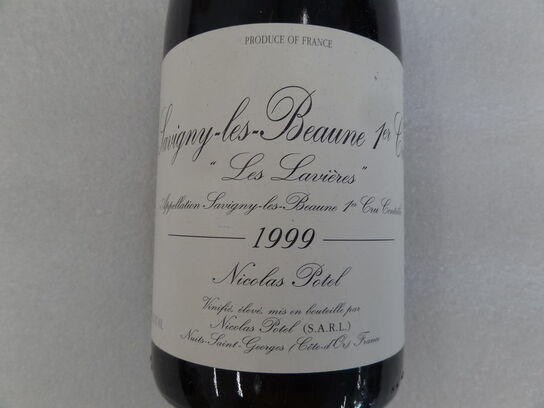 2 stk. Rødvin DOMAINE NICOLAS POTEL 1999 Savigny-les-Beaune 1er Cru "Les Lavieres"