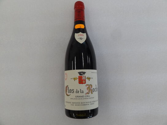 1 stk. Rødvin DOMAINE ARMAND ROUSSEAU PÉRE & FILS 1999 Clos de la Roche Grand Cru