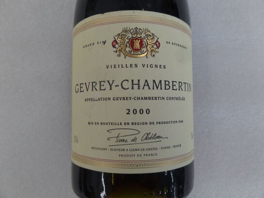 1 stk. Rødvin DOMAINE PIERRE DE CHABLISEAU Vieilles Vignes Gevrey-Chambertin  2000