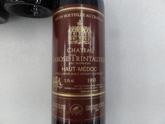 3 stk. Rødvin CHATEAU LAROSE-TRINTAUDON 1993 HAUT-MÈDOC