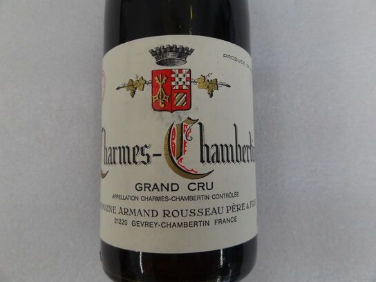 1 stk. Rødvin DOMAINE ARMAND ROUSSEAU PÈRE & FILS 1999 Charmes-Chambertin Grand Cru