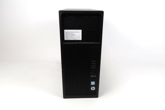 Tower Workstation, HP Z240 6e Gen i7