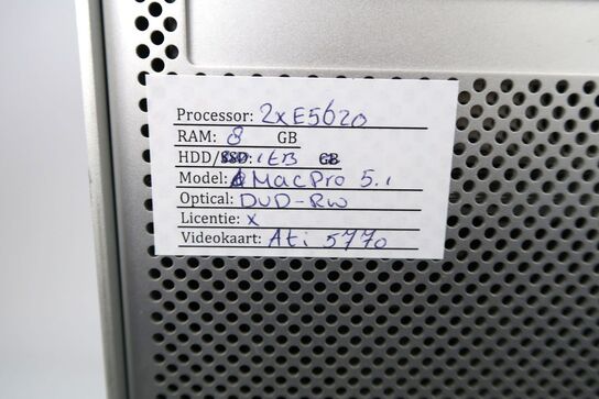 Apple Mac Pro 2x Xeon E5620