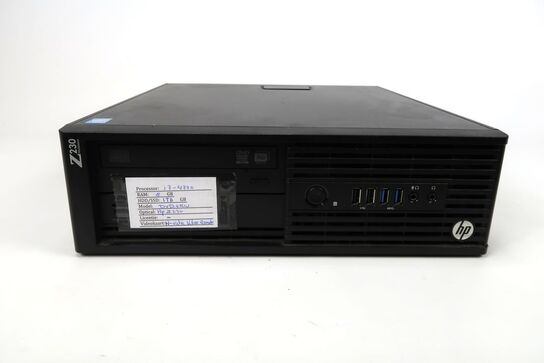 SFF Workstation, HP Z230 i7-4770