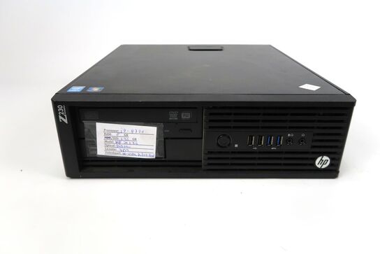 SFF Workstation, HP Z230 i7-4770