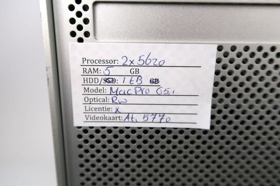 Apple Mac Pro 2x Xeon E5620