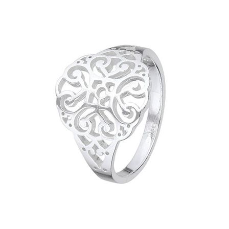 Patterned Ring - Str. S/52-53 mm.