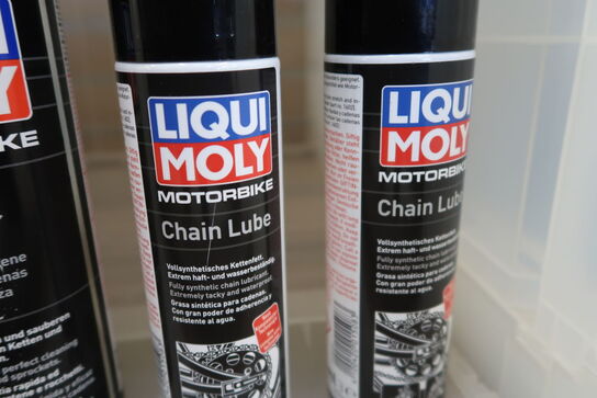 4 stk. Kæderens og Chain Lube LIQUIMOLY