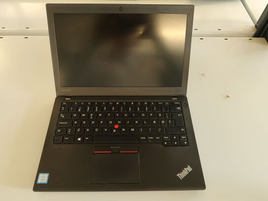 Lenovo ThinkPad X270 (eksternt batteri medfølger ikke)