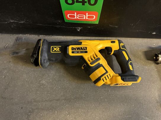 Akku Kulløs bajonetsav, dDeWalt DCS367