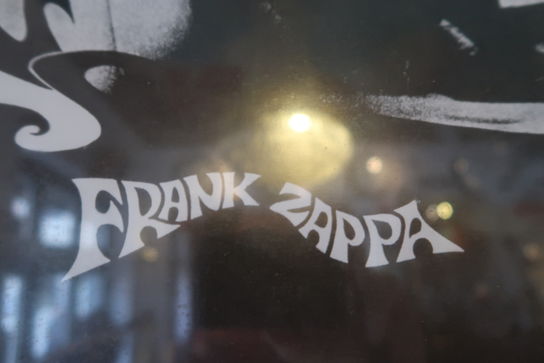 Indrammet plakat "Frank Zappa"