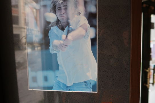 Indrammet plakat "Andre Agassi"