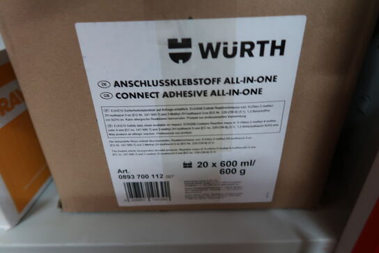 19 stk. Würth Folieklæber All-in-one 600 ml