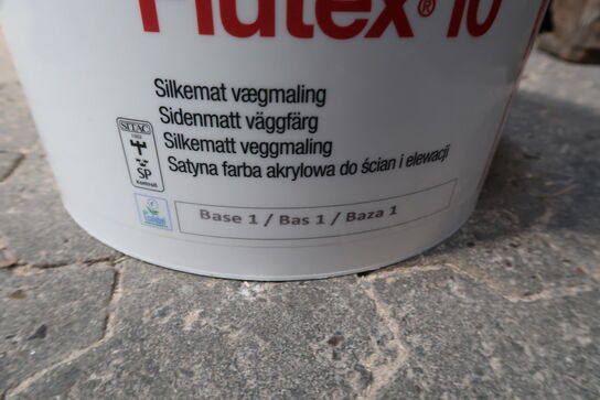 Flügger Flutex 10 Silkemat vægmaling, Base 1 - 10 ltr. 