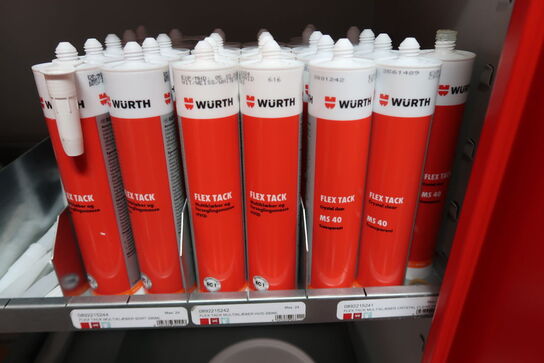 Stort parti Würth produkter - ca. 62 dele 