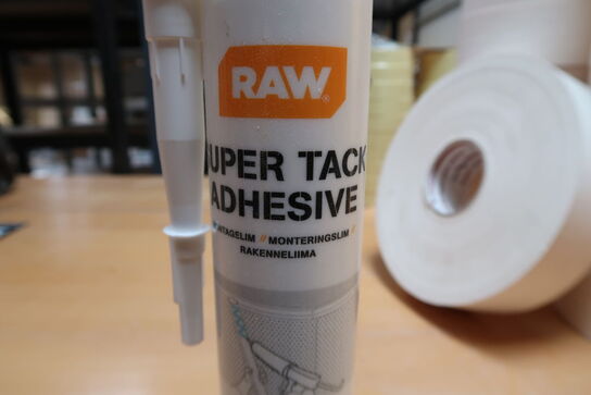 8 stk. RAW Montagelin, Super Tack Adhesive 290 ml