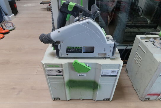 Dyksav, Festool TS 55 FEBQ-Plus + føringsskinne FS 2700/2