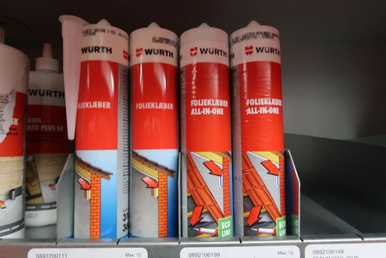 Stort parti Würth produkter - ca. 62 dele 