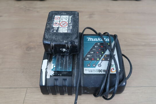 Makita DC18RC LynLader & 4,0 Ah 18V Makita batteri