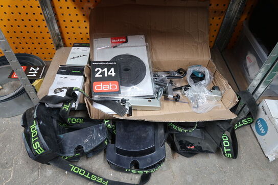 Diverse Festool & Makita udstyr