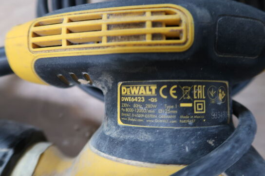 Excentersliber, DeWalt DWE6423-qs