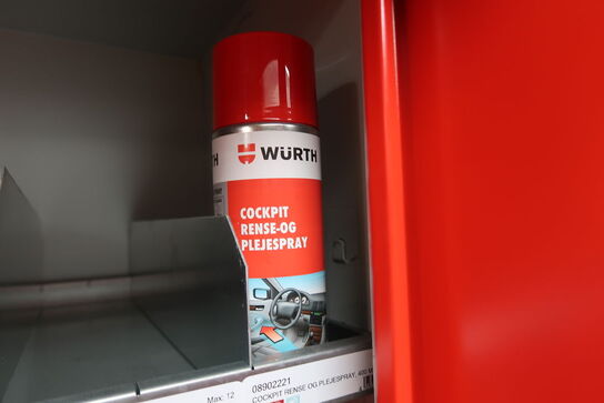 Stort parti Würth produkter - ca. 62 dele 