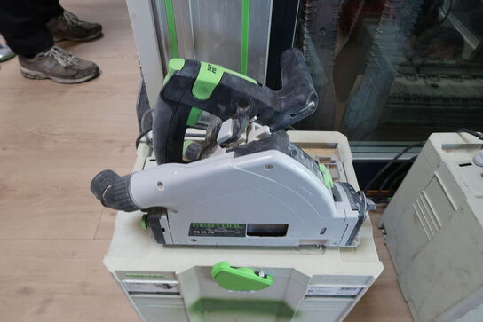 Dyksav, Festool TS 55 FEBQ-Plus + føringsskinne FS 2700/2