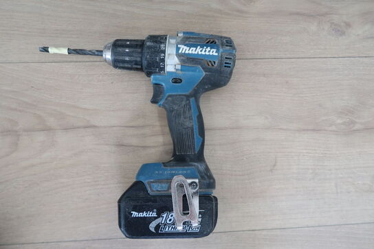 Akku Slagboremaskine, Makita DHP484