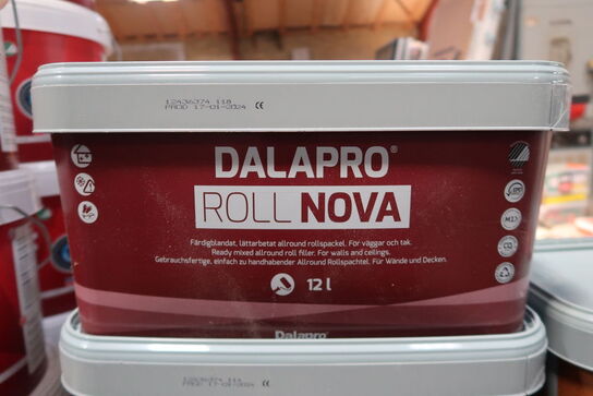 4 stk. Dalapro Roll Nova - rullespartel Medium, 12 ltr.