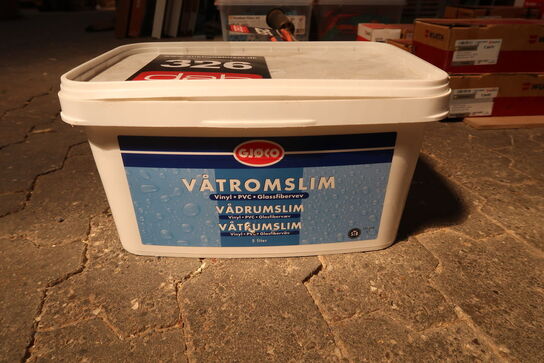 Gjøco vådrumslim - glasfibervæv - 5 ltr. 