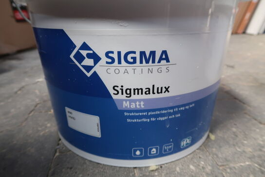 Sigma Sigmalux Hvid - 10 ltr.