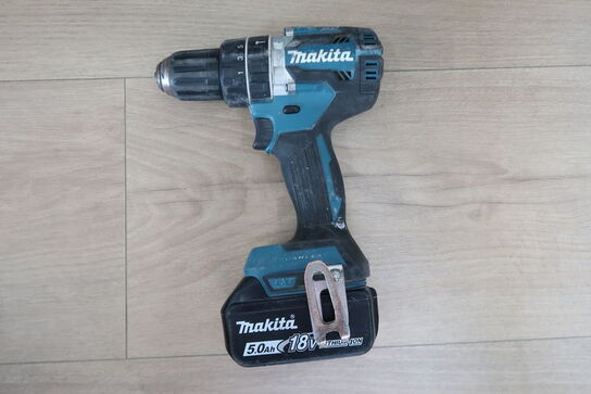 Akku Slagboremaskine, Makita DHP484