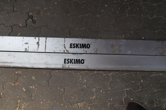 2 stk. Eskimo afretningsskinne - 300 cm 