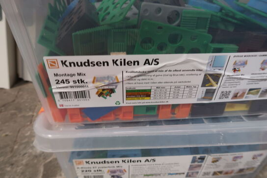 5 kasser Knudsen kiler