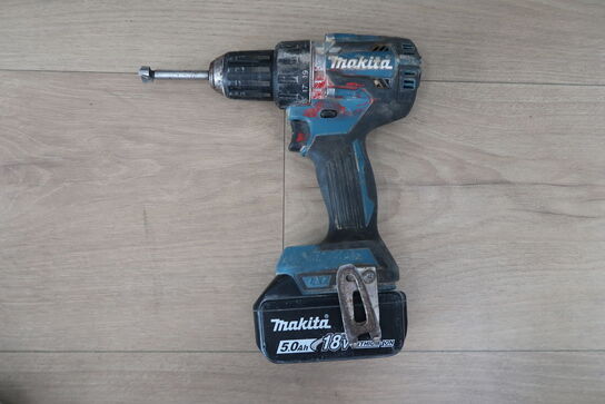 Akku Slagboremaskine, Makita DHP484