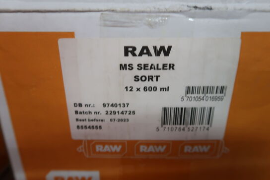 28 stk. RAW MS sealer 600ml Sort - Best before 07-2023