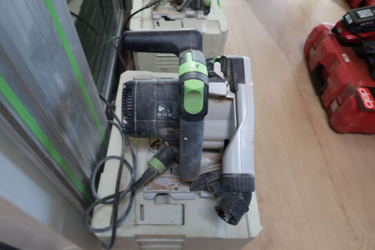 Dyksav, Festool TS 55 FEBQ-Plus + føringsskinne FS 2700/2