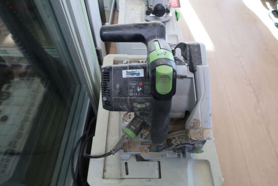 Dyksav, Festool TS 55 FEBQ-Plus + føringsskinne FS 2700/2 