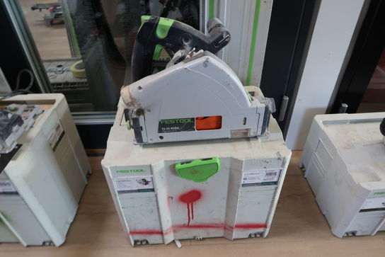 Dyksav, Festool TS 55 FEBQ-Plus + føringsskinne FS 2700/2 