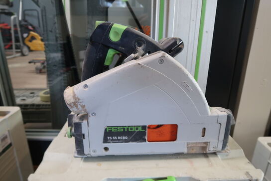 Dyksav, Festool TS 55 FEBQ-Plus + føringsskinne FS 2700/2 