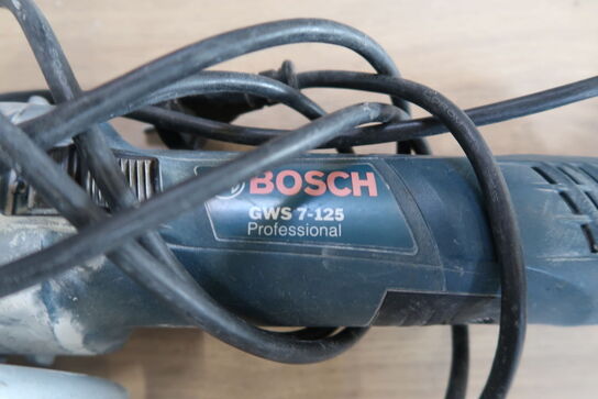 Vinkelsliber, Bosch GWS 7-125 