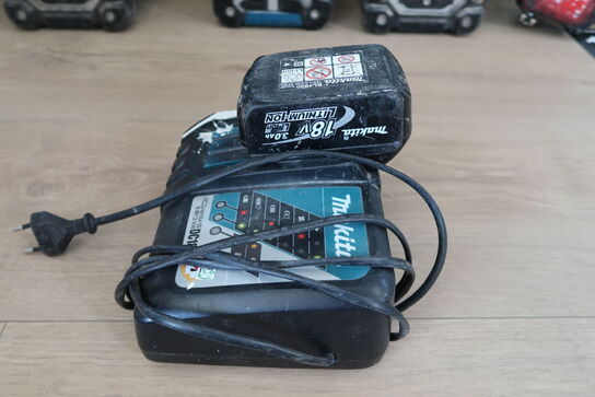 Makita DC18RC LynLader & 4,0 Ah 18V Makita batteri