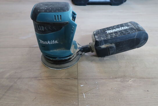 Akku excentersliber, Makita DBO180 Ø125mm