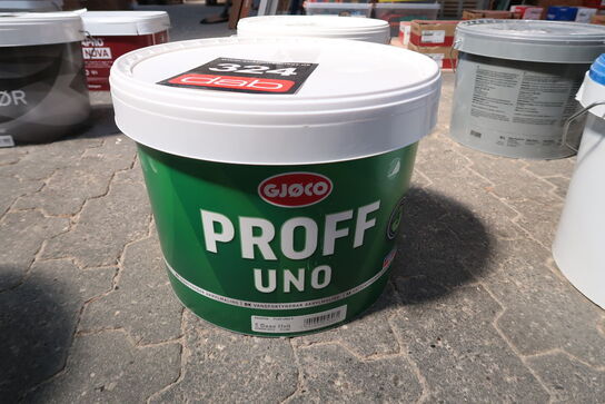 Gjøco Proff Uno 5 Base Hvit - 9 Ltr.