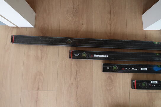 4 stk. Hultafors vaterpas 40-200 cm