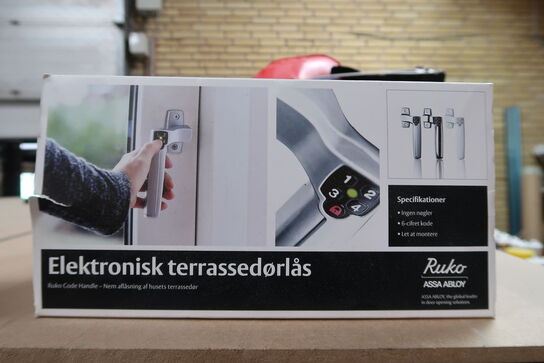 Ruko Elektronisk terrassedørlås