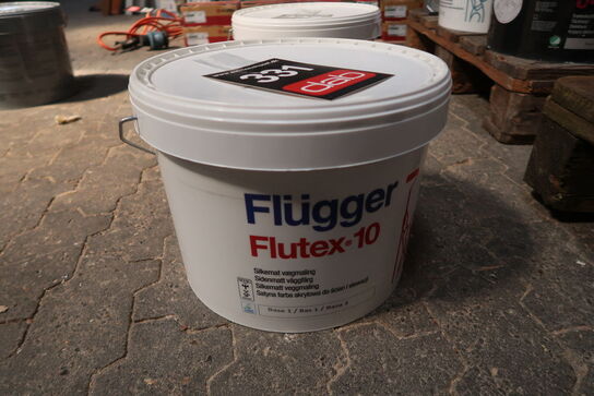 Flügger Flutex 10 Silkemat vægmaling, Base 1 - 10 ltr. 