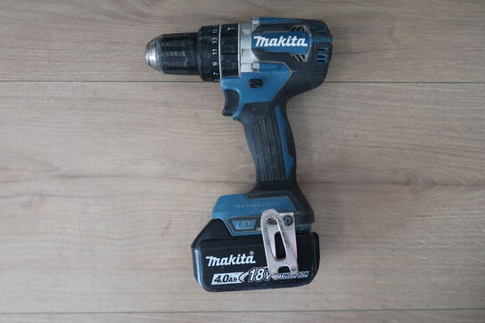 Akku Slagboremaskine, Makita DHP484