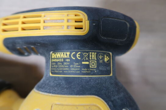 Excentersliber, DeWalt DWE6423-qs