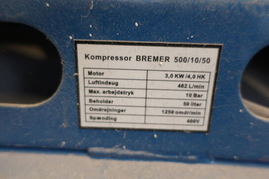 Kompressor BRENER 500/10/50